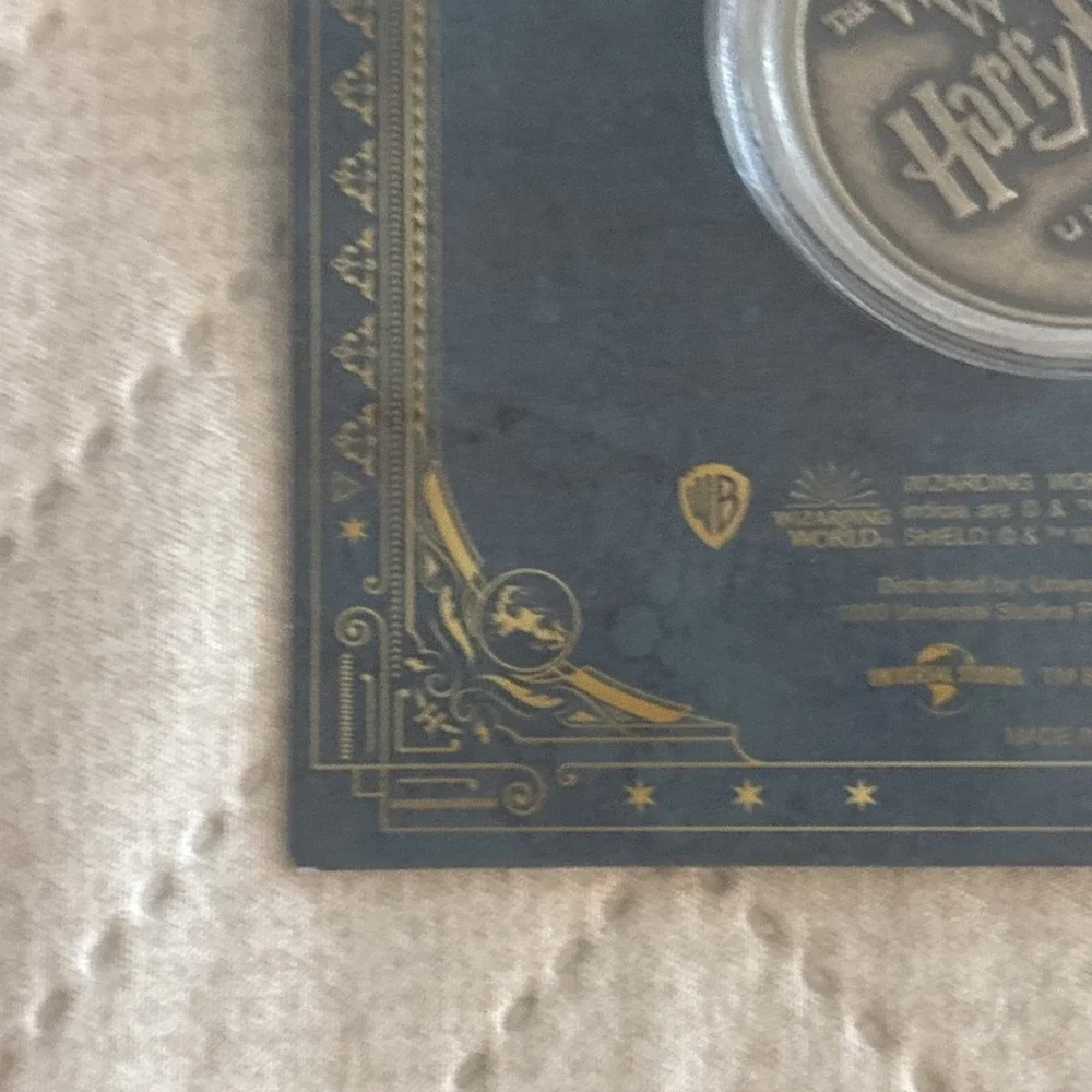 Universal Studios Harry Potter Hogsmeade Spell Marker - Herbivicus
